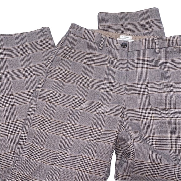LL bean classic fit trousers size 4 - Picture 1 of 8